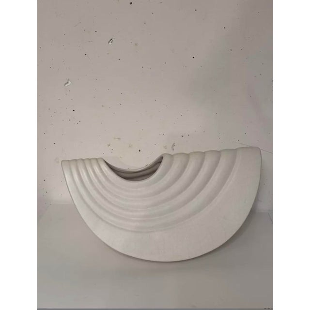 1980s Vintage Ceramic Vase, 1980 For Sale - Image 5 of 8