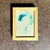 Abstract Vintage Boho Miniature Abstract in Wood Frame For Sale - Image 3 of 6