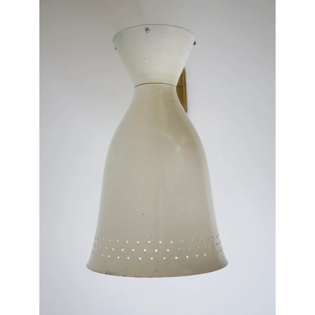 Large Mid-Century Diabolo Wall Light, Germany, 1950s For Sale - Image 12 of 18