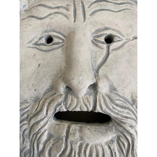 Vintage Mouth of Truth Wall Sculpture by Domenico Persiani, Rome For Sale - Image 11 of 13