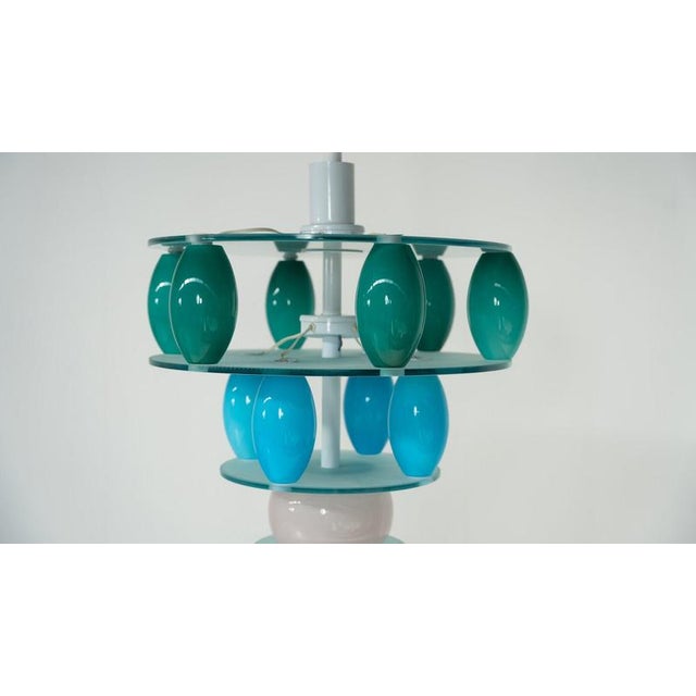 1980s Schiavone Chandelier by Marco Zanini for Venini, 1980s For Sale - Image 5 of 18