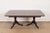 Wood Kindel Furniture Georgian Banded Mahogany Double Pedestal Extension Dining Table, Newly Refinished For Sale - Image 7 of 14