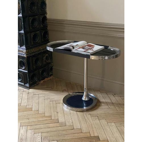 Vintage Bauhaus Style Console Table For Sale - Image 4 of 9