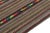 Rug & Kilim 1950s Vintage Chaput Kilim Rug in Polychromatic Stripe Pattern, Beige-Brown For Sale - Image 4 of 7