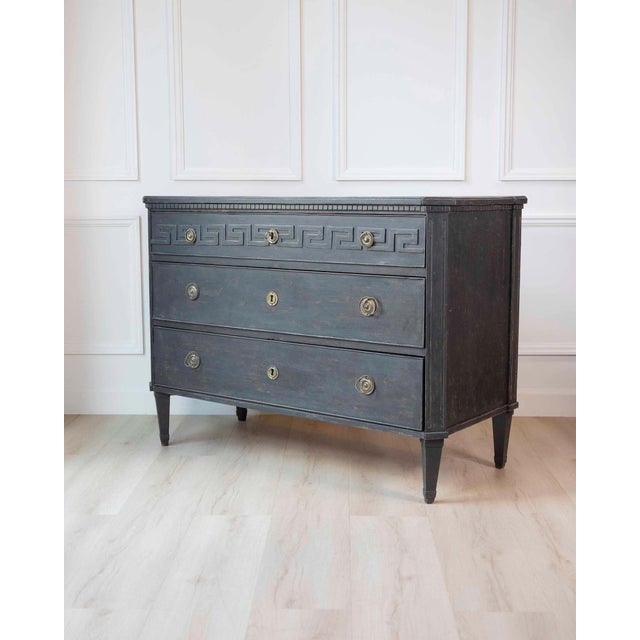Gustavian (Swedish) Swedish Gustavian Chest of Drawers, Circa 1790 For Sale - Image 3 of 9