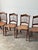 Farmhouse Antique Set of 4 Turned-Spindle Cane Seat Dining Chairs For Sale - Image 3 of 18