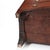 Late 18th century, mahogany veneer, oak and pine secondary, banded veneer to top board with light wood line inlay, four...