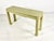 1990s Vintage Chinoiserie Style Faux Shagreen Parsons Console Table For Sale - Image 5 of 6