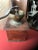 VIntage Early 1900's European Antique Wood and Brass Coffee Grinder For Sale - Image 4 of 4