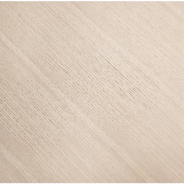 Matthew Izzo Home Vivienne White Oak Drink Table For Sale In New York - Image 6 of 7