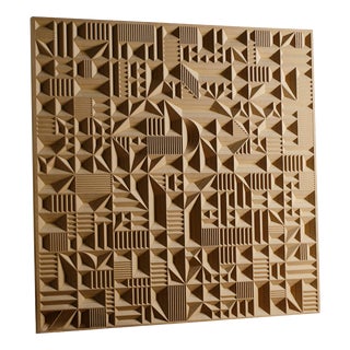 Deus Ex Machina Talbot Wall Panel in Bio-Based Uncoated MDF by Arno Hoogland For Sale