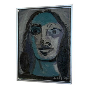 Cubist Oil Painting by English Artist Luke Hannam