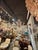Wood 18th Century Italian Giltwood and Crystal Chandelier For Sale - Image 7 of 7