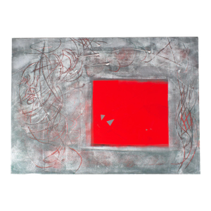 Mixed Media Painting and Print on Paper by Anthony Louis Popcheff