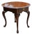 Knob Creek Cherry Oval End Table Vintage Queen Anne Side Drawer 1980s Accent For Sale