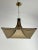 Mid-Century Italian Ceiling Light in Acrylic Glass & Brass, 1960s For Sale - Image 9 of 9