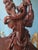 Chinese Carved Wood Celestial Maiden Statue For Sale In Indianapolis - Image 6 of 12