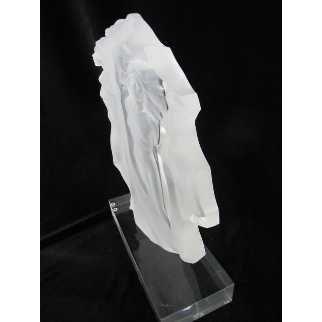 Frederick Hart Acrylic Light Whispers Signed Limited Female Nude Art Sculpture For Sale - Image 10 of 17