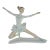 Vintage Wallendorf Porcelain Figurine Olympic Ice Figure Skater Sonja Henie For Sale