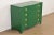 West Michigan Furniture Co. Federal Green Lacquered Mahogany Serpentine Front Dresser Chest by West Michigan Furniture, Newly Refinished For Sale - Image 4 of 15