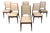 Mid-Century Modern Italian Dining Chairs, 1950s, Set of 6 For Sale