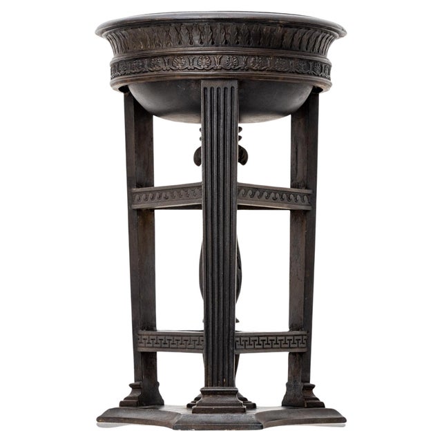 19th Century Tripod Jardinière by the Royal Iron Foundry (Berlin) or Gleiwitz, circa 1820 For Sale - Image 5 of 9