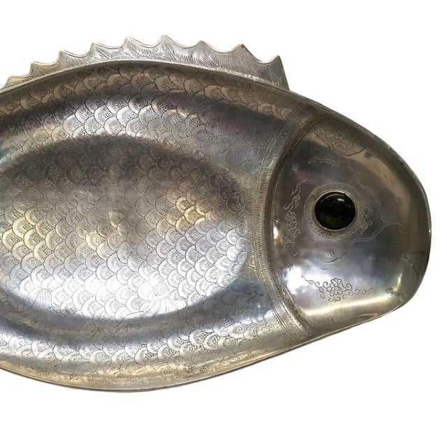 Vintage Arthur Court Aluminum Fish Serving Platter Circa 1975 Chairish