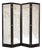 Engraved Glass Folding Screen with Oak Frame by Laurencin, 1937 For Sale