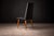 Giuseppe Scapinelli Set of 4 Chairs in Caviuna Wood & Black Leather, Giuseppe Scapinelli, 1950s For Sale - Image 4 of 14