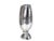 Beautiful aluminum pedestal vase will enhance your home decor. It is in great condition may have some mark and wear...