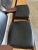 Wood 1960s Kai Kristiansen Model 42 Black Leather & Rosewood Chairs, Pair For Sale - Image 7 of 12