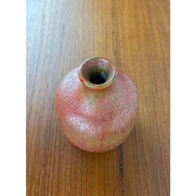 Mid-Century German Brutalist Studio Pottery Vase by Lu and Gerd Grove, 1968 For Sale - Image 12 of 18