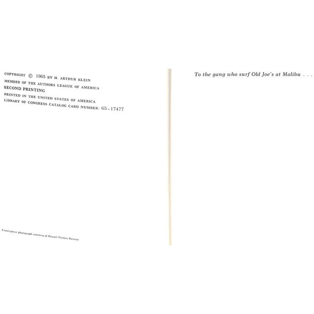 "Surfing" Book 1965 Klein, H. Arthur For Sale - Image 10 of 12