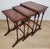 Vintage Nesting Tables in Mahogany, 1950, Set of 3 For Sale - Image 4 of 18