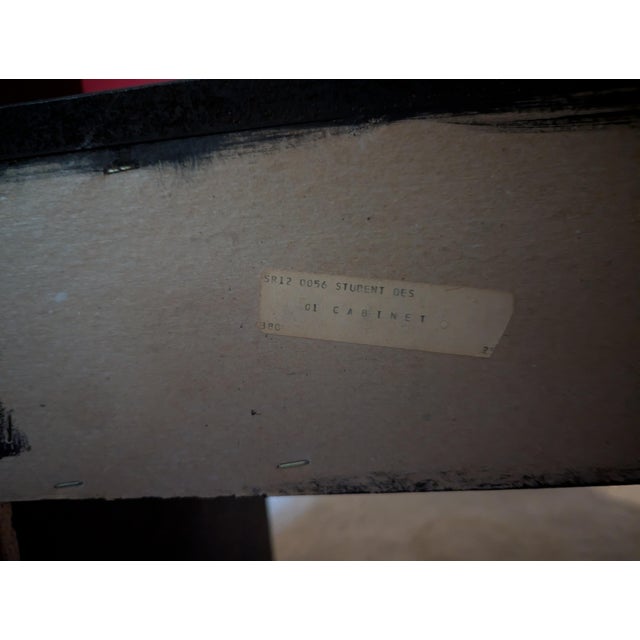 Hand Painted Vintage Student Desk For Sale In Washington DC - Image 6 of 6
