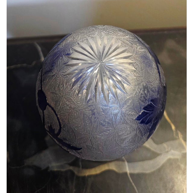 Antique French Cameo Glass Newel Post Finial For Sale In New York - Image 6 of 6