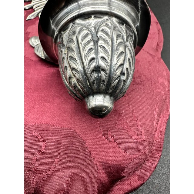 Stoup Depicting the Madonna in 925 Sterling Silver For Sale - Image 6 of 11