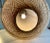2020s Organic Modern Large Natural Cane Pendant Light For Sale - Image 5 of 6