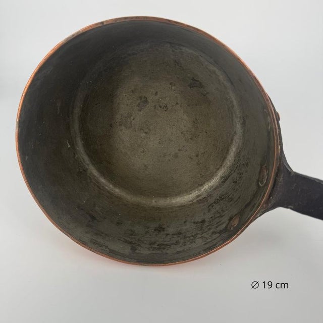 Metal Vintage French Copper Saucepans, 1960s, Set of 5 For Sale - Image 7 of 18