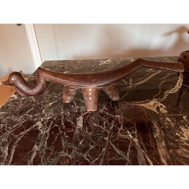 Vintage Hand Carved Wood Sculpture For Sale - Image 4 of 6