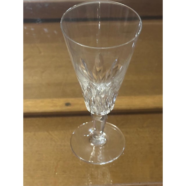 Glass Carcassonne Champagne Flutes from Baccarat, Set of 12 For Sale - Image 7 of 18