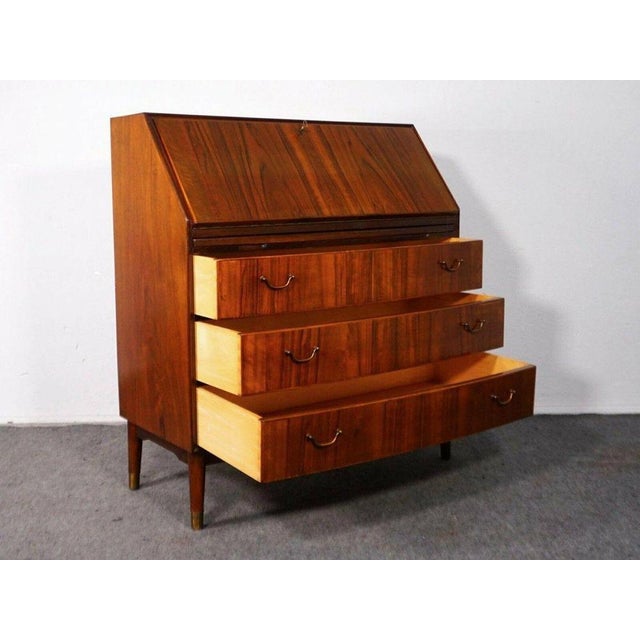 Vintage Slanted Flap Secretary For Sale - Image 3 of 16