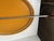 Metal Swedish Modern Yellow Ovale Metal Serving Tray by Carl Lund, 1960s For Sale - Image 7 of 9