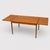 Bring timeless elegance into your home with this beautiful vintage extendable teak dining table. The table is finished in...