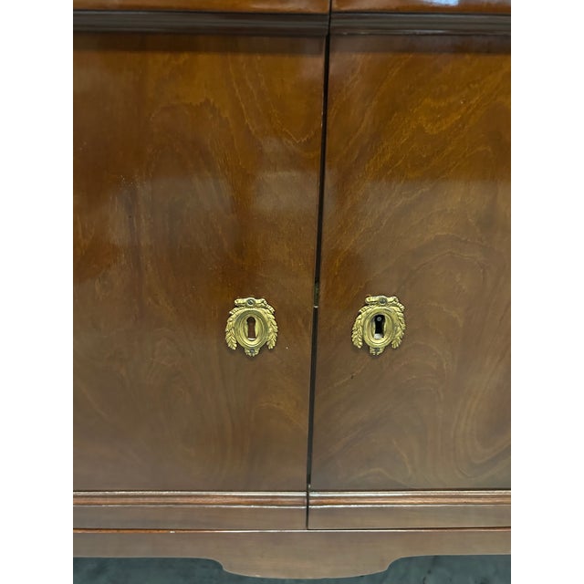 Louis XVI Mahogany Secrétaire À Abattant, Stamped J. Canabas, Jme, 18th Century For Sale In Washington DC - Image 6 of 14