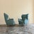 Metal Vintage Lounge Chairs with Brass Legs by Isa Ponte San Pietro, 1950s, Set of 2 For Sale - Image 7 of 7