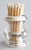 Frank Whiting Vintage Sterling Silver & Glass Match Striker Holder For Sale - Image 4 of 9