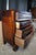 Antique American Empire Flame Mahogany Tallboy Dresser Chest of Drawers For Sale - Image 4 of 12
