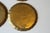 6 Design Solid Brass Coasters by Collini/Austria as a Set - Vintage From the 60s For Sale - Image 9 of 9