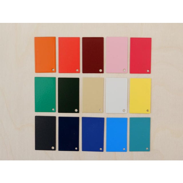 Not Yet Made - Made To Order A Clothes Rail in Green with a Pine Pole by &New For Sale - Image 5 of 6